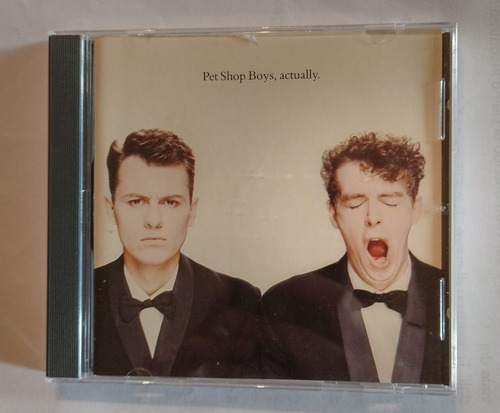 Pet Shop Boys Actually Cd Usa Primera Edicion Impecable