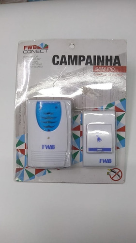 Imagem 3 de 3 de Campainha Sem Fio Fwb 150 Metros