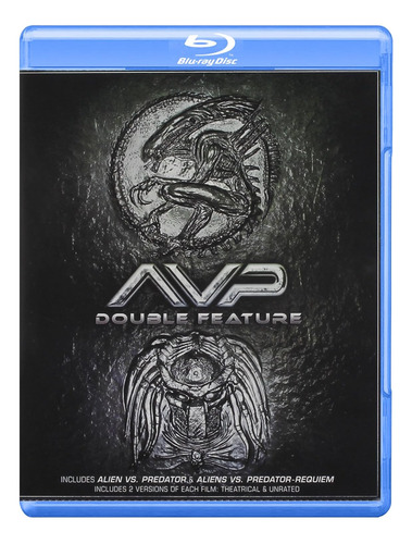 Alien Vs Predator 1 & 2 - Bluray - 2 Discos