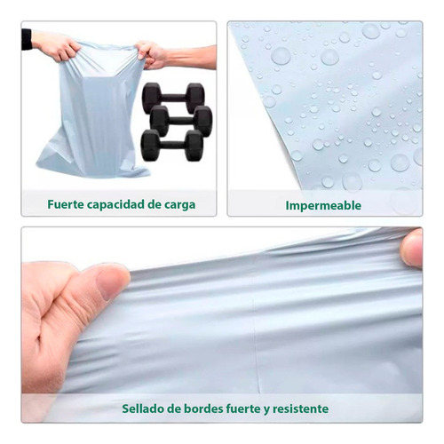 100 Bolsa Envío E-commerce Sobre Adhesivo Poly 38x48