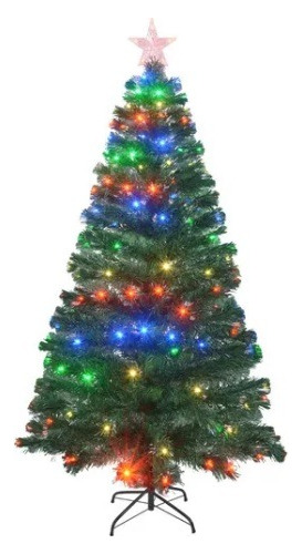 Árbol De Navidad Altura: 180 Cm. Color: Verde Con Luces Yop