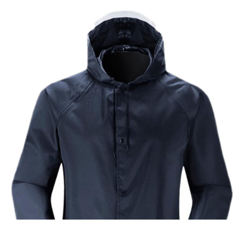 Chamarra De Lluvia Poncho Impermeable A Prueba De Viento