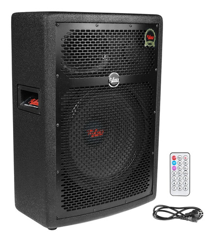 Caixa Som Amplificada Leacs Fit320a 250w Rms Usb Bluetooth