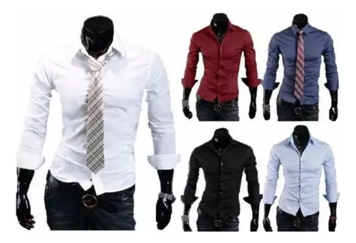 Camisas entalladas hombre hotsell