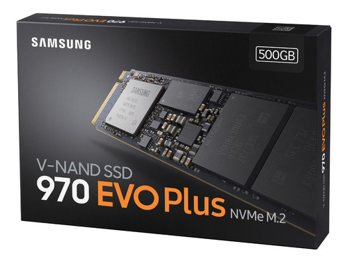 Samsung Ssd 970evo Plus 500gb Nvme M.2 3500mb/s