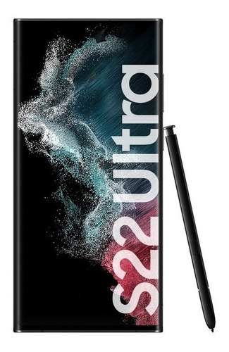 Imagen 1 de 6 de Samsung Galaxy S22 Ultra (Snapdragon) 5G Dual SIM 256 GB phantom black 12 GB RAM