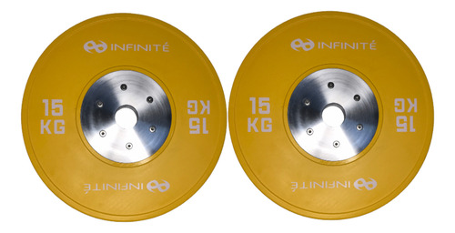 Infinite Bumper De Goma Maciza 15 Kg Mod. If-bpc15
