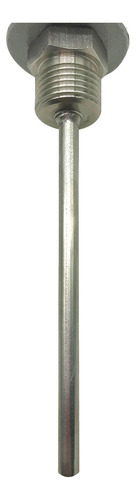 Pt100 Duplo 6 Fios Haste 6x200mm C/cabeçote Com Rosca