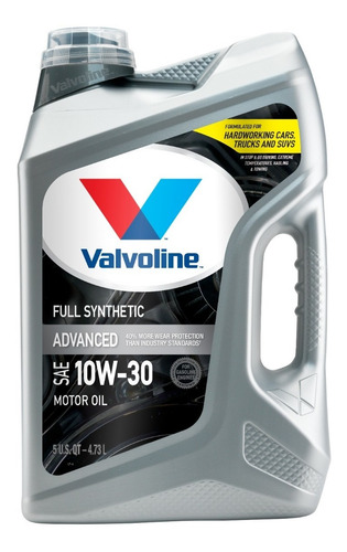 Imagen 1 de 2 de Aceite Sintético Valvoline Advanced 10W-30 4.73 L