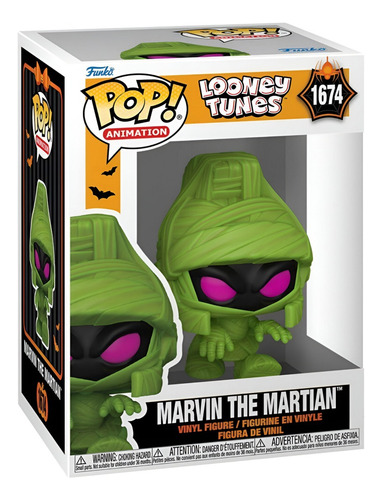 Figura 1674 Pop! Looney Tunes Marvin The Martian Funko
