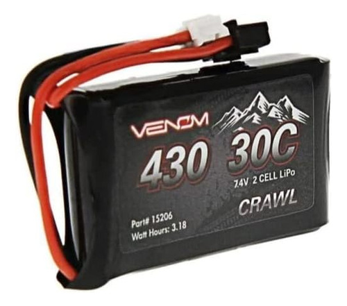 Bateria Venom Power Drive 30c 2s - 430mah 7.4v Lipo 