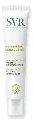 Svr Sebiaclear Creme Fps50+ 40ml