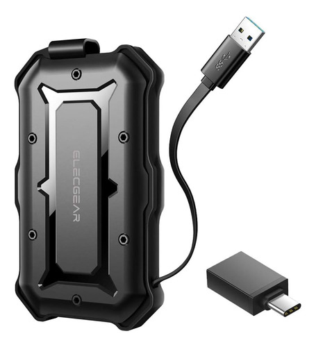 Elecgear Protective Usb 3.0 Cinete De Disco Duro Usb, Caja D