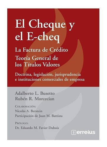 El Cheque Y El E-cheq