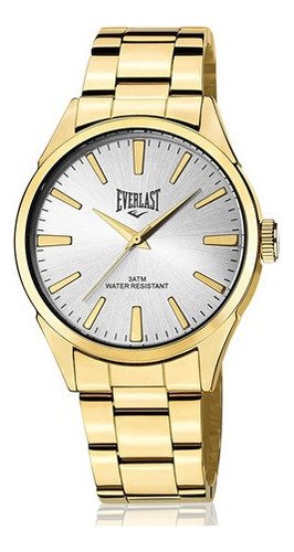 Relógio Masculino Everlast Dourado E639
