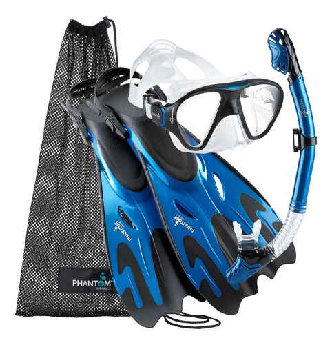 Phantom Aquatics Navigator Mask Fin Snorkel Set