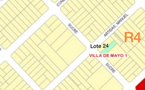 Imagen 5 de 6 de Venta Lote 400m Parquizado Vivienda Villa De Mayo