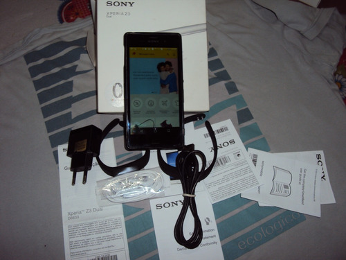 Celular Sony Z3 D6633 Display Trincado Original + Garantia