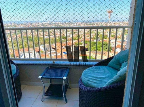 Imagem 6 de 7 de Apartamento Com 53m², Com 2 Dormitórios, Sala 2 Ambientes, 1 Vaga De Garagem Descoberta No Residencial Passeo Wanel Ville - Ap1411