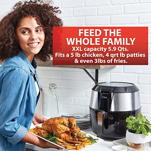 T-fal Easy Fry Xxl Air Fryer & Grill Combo Con One-touch Scr