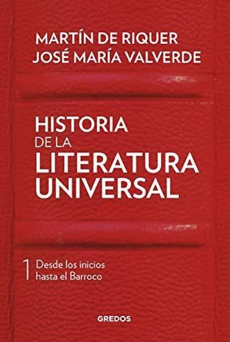 Historia De La Literatura Universal I Gredos
