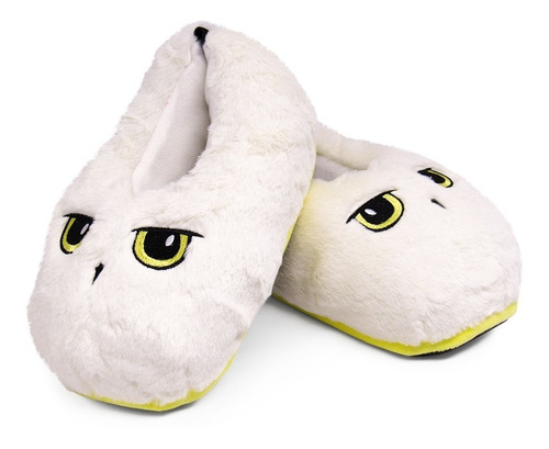 Imagem 2 de 9 de Pantufa 3d Coruja Edwiges Hedwig Hp - Harry Potter Original