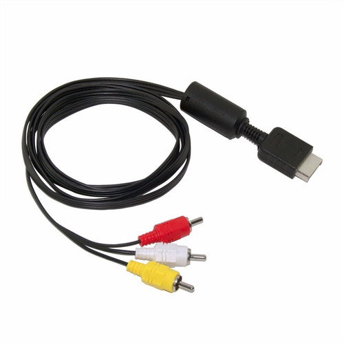Cable Audio Video Rca Tv Compatible Con Ps2 Ps3 Ps1 Envíos