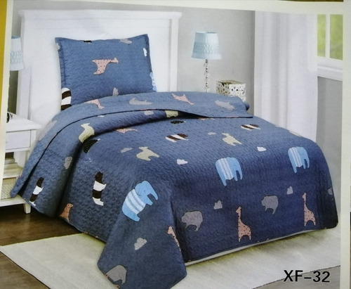 Cubrecama Verano Quilt 1  1/2 Plazas - Varios Modelos