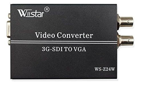 Wiistar Sdi A Vga Audio Converter Soporte 1080p Para Vga Sdi
