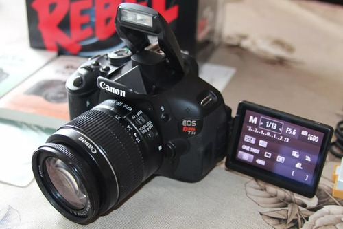 Canon T3i (600d) + Lente 18-55 + Bolsa