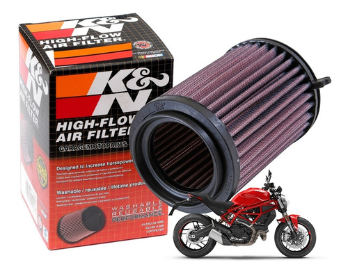 Filtro Ar Kn Filtro Oleo K&n Ducati Scrambler Icon 803 16/22
