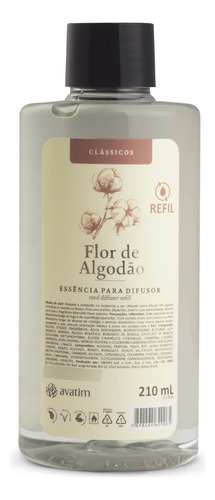 Kit- 3 Essência Para Difusor Flor De Algodão 210ml, Avatim