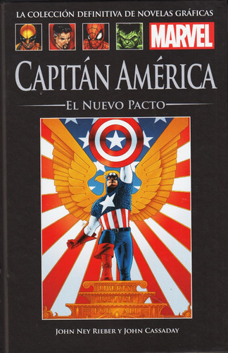 Comic Novela Grafica Entrega 14 Capitan America Nuevo Pacto 