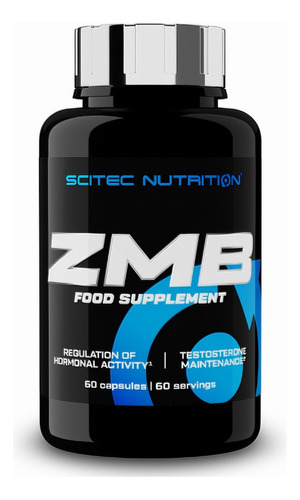 Scitec Zmb (zinc, Magnesio, Vitamina B6) 60 Cáps.