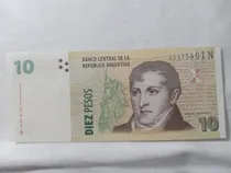 Comprar Billete De Argentina 10 Pesos Del Año 2012