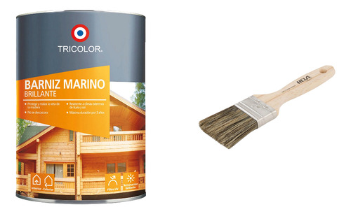 Barniz 230ml Marino Brillante Cedro Tricolor Mimbral