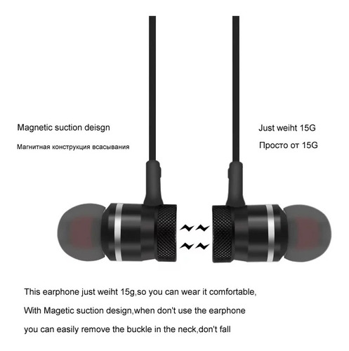 Auriculares Inalámbricos - Bluetooth Con Banda En El Cuello