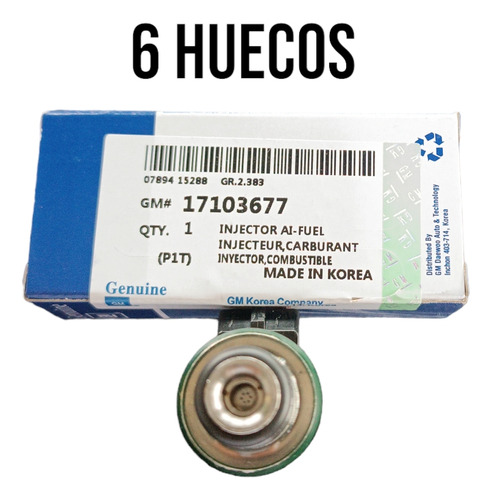 Inyector Corsa 6 Huecos