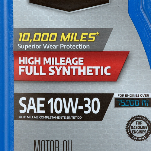 Aceite De Motor Sintético Super Tech 10w-30 Importado, 5 Qt