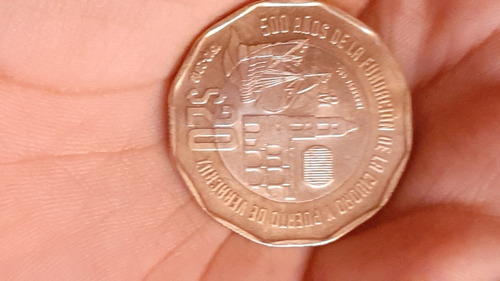 Moneda 500 Aniversario De La Fundación De Veracruz