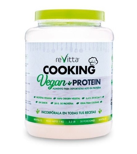 Proteina Vegana Para Cocinar Cooking Vegan Protein 1 Kg.