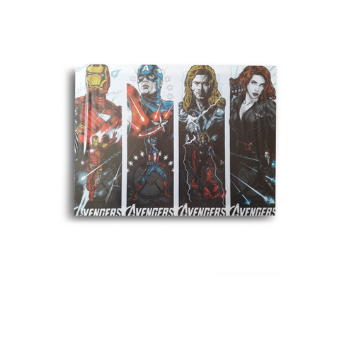 Cuadro Mediano Avengers Heroes Comic Arte  Decoracion 20x30 