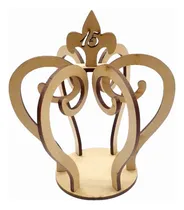 Comprar Coronas Centros De Mesa Xv Años 12 Piezas 