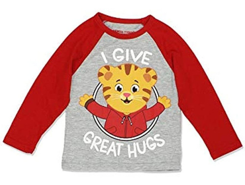 Daniel Tiger - Camiseta De Manga Larga Para Niño