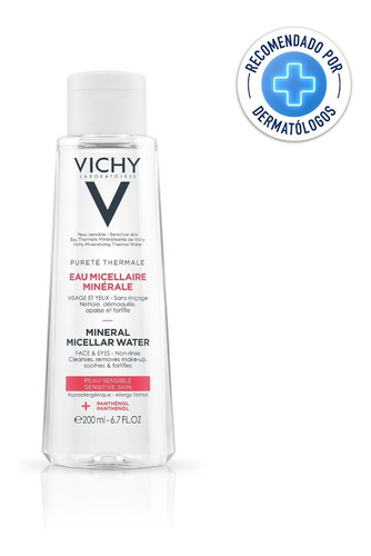 Agua Micelar Mineral Vichy Piel Grasa Purete Thermale 200ml