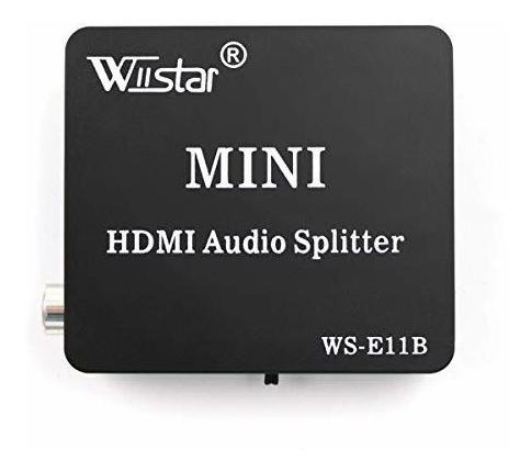 Extract. Hdmi A Hdmi Y Óptico Toslink. Dvd Hdtv Ps4.
