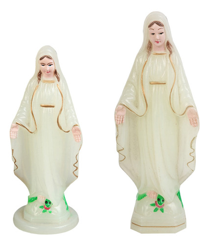 Escultura De La Virgen María Para Decoración De Escritorio,