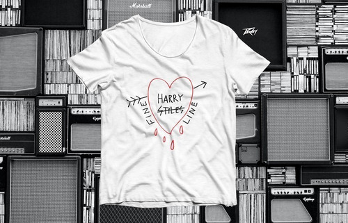 Imagen 1 de 2 de Remera Harry Styles Fine Line (dama/unisex)