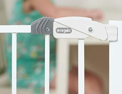 Puerta De Seguridad Para Bebe Y Mascota + Kit De Montaje - D