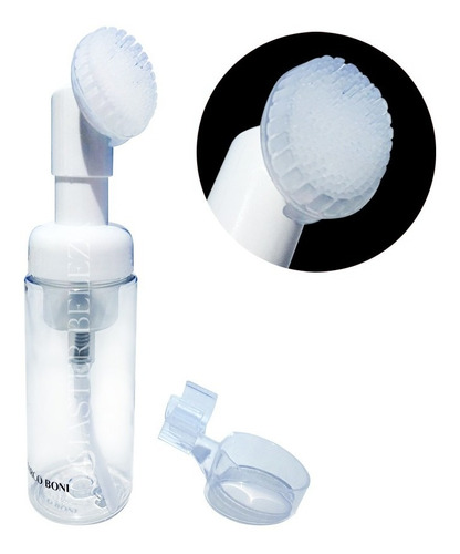 Frasco Pump Espumador E Massageador De Silicone Marco Boni